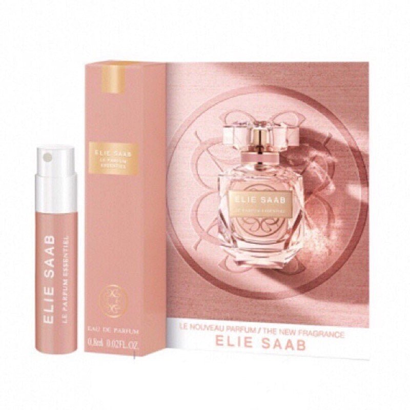 Elie Saab Le Parfum Essentiel 0.8 ml 0.03 fl.oz échantillon de parfum officiel,  Elie Saab Le Parfum Essentiel 0.8 ml 0.03 fl.oz virallinen hajuvesinäyte,  Elie Saab Le Parfum Essentiel 0.8 ml 0.03 fl.oz oficjalna próbka perfum,  Elie Saab Le Parfum Essentiel 0.8 ml 0.03 fl.oz officiellt parfymprov,  Elie Saab Le Parfum Essentiel 0.8 ml 0.03 fl.oz officiel parfumeprøve,  Elie Saab Le Parfum Essentiel 0.8 ml 0.03 fl.oz официална парфюмна проба