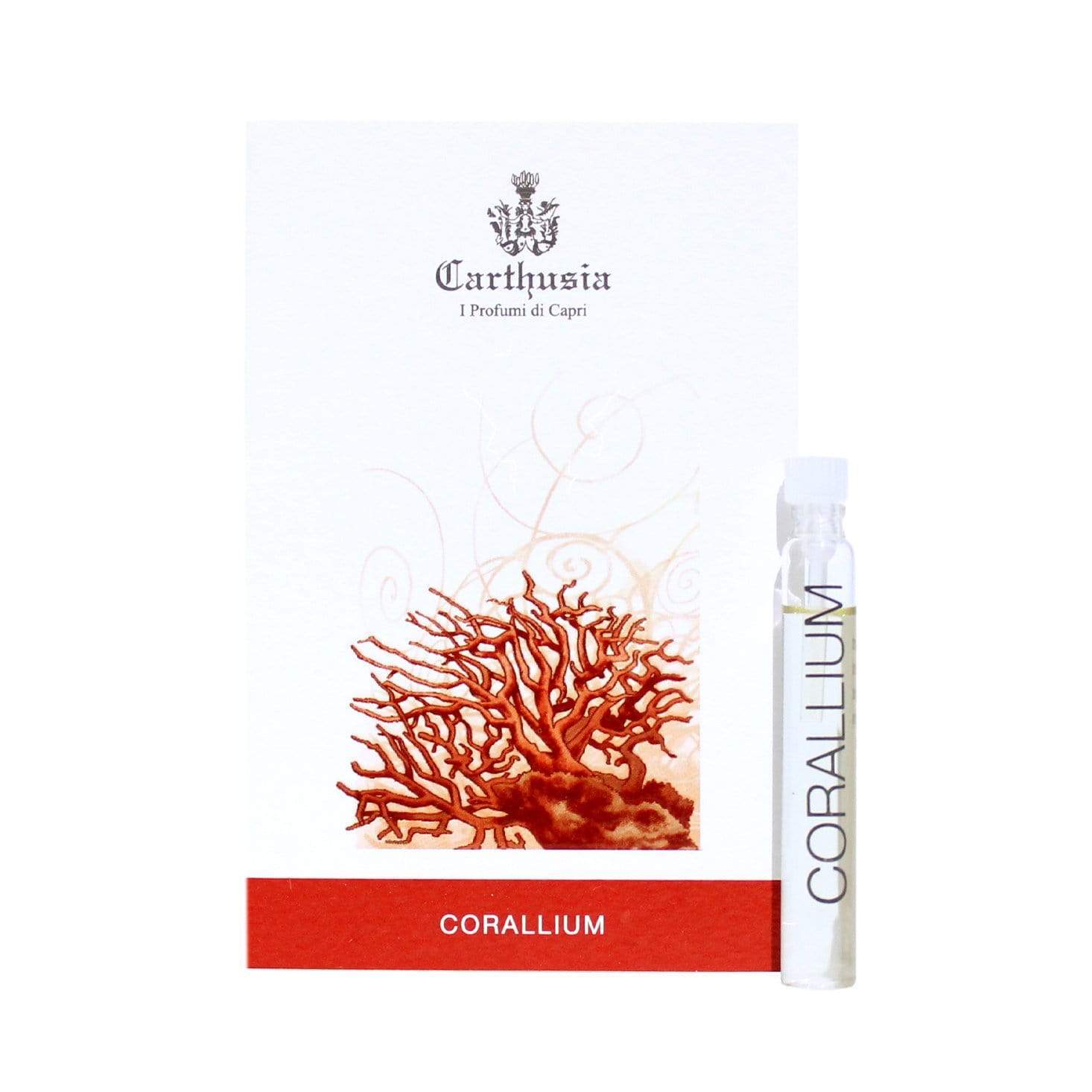 official Carthusia perfume sample Carthusia Corallium size 2ml 0.06 oz.