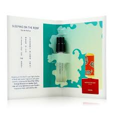 official perfume sample of Floraiku Sleeping On The Roof fragrance 1.5ml 0.05 fl. oz.