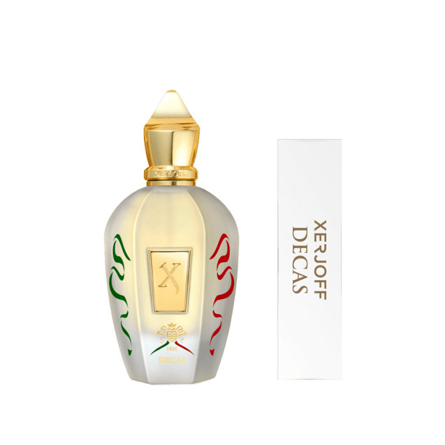 XERJOFF DECAS 2.0ml 0.06 us fl. oz. 官方香水样品,  Mostră oficială de parfum XERJOFF DECAS 2.0ml 0.06 us fl. oz.,  XERJOFF DECAS 2.0ml 0.06 us fl. oz. oficiální vzorek parfému,  XERJOFF DECAS 2.0ml 0.06 us fl. oz. επίσημο δείγμα αρώματος,  XERJOFF DECAS 2.0ml 0.06 us fl. oz. oficjalna próbka perfum